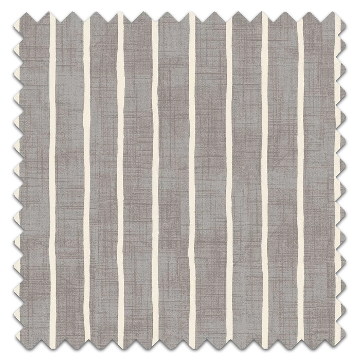 Swatch of Pencil Stripe Pewter