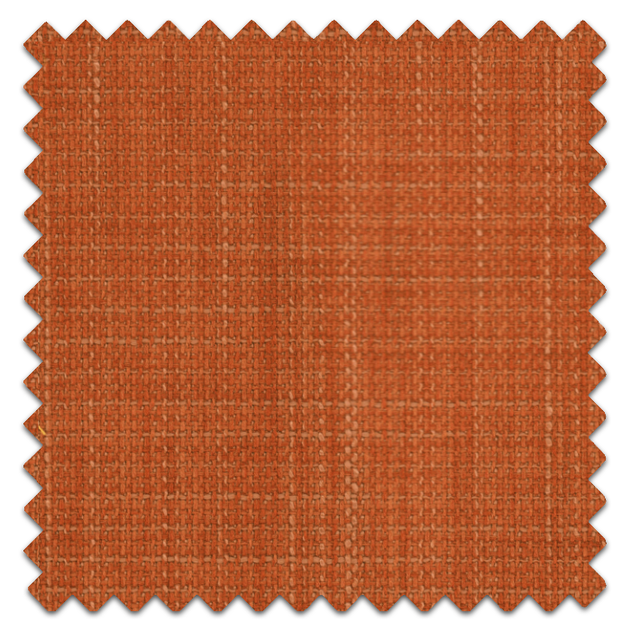 Roman Blind Poro Burnt Orange Fabric Sample