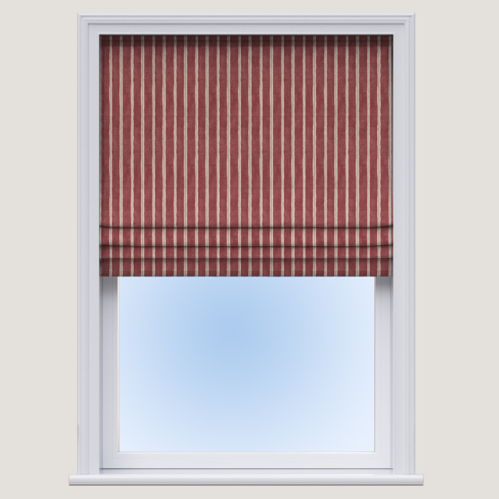 Made To Measure Roman Blind Rowing Stripe Massai