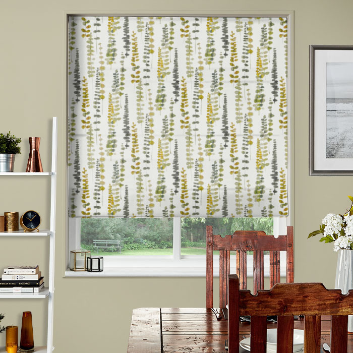 Roman Blind Santa Maria Chartreuse