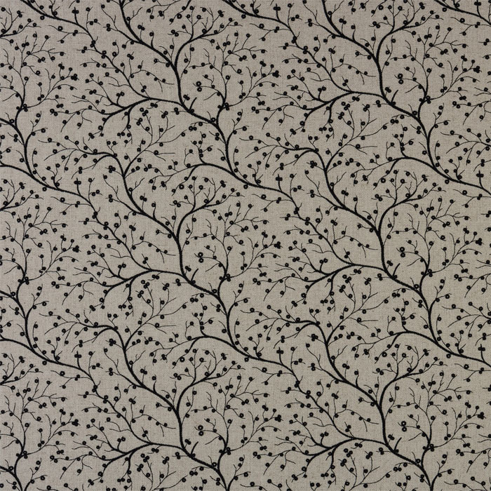 Appledore Charcoal Fabric by Porter And Stone