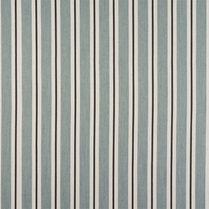 Arley Stripe Duckegg Fabric by Porter And Stone