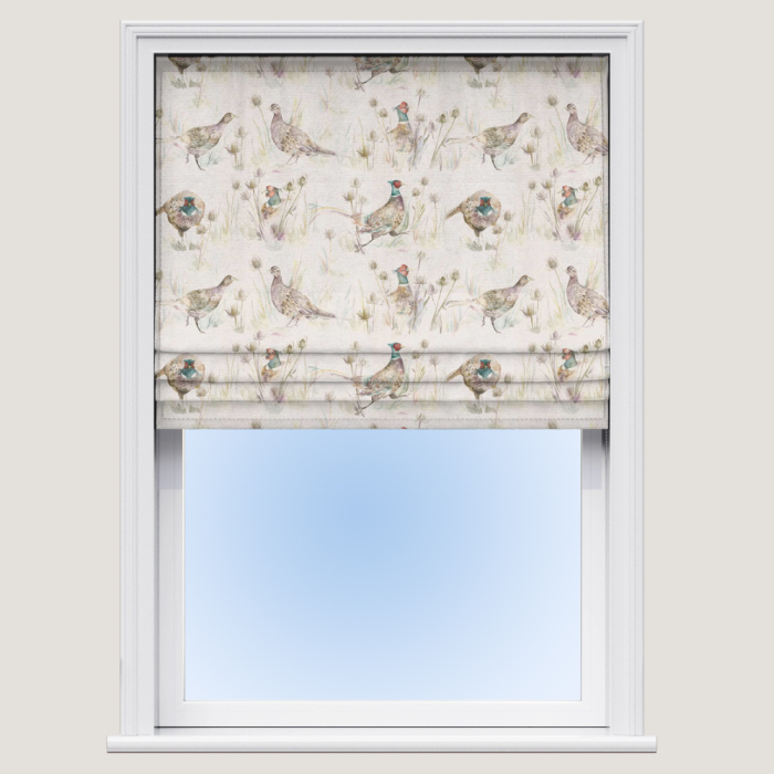 Bowmont Pheasants Roman Blinds