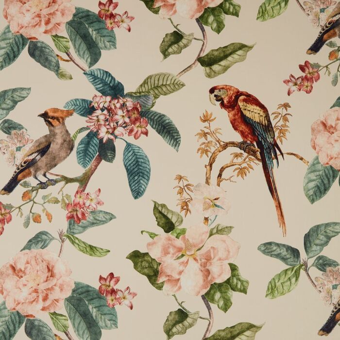 Enchanted Garden Chintz Fabric by iLiv