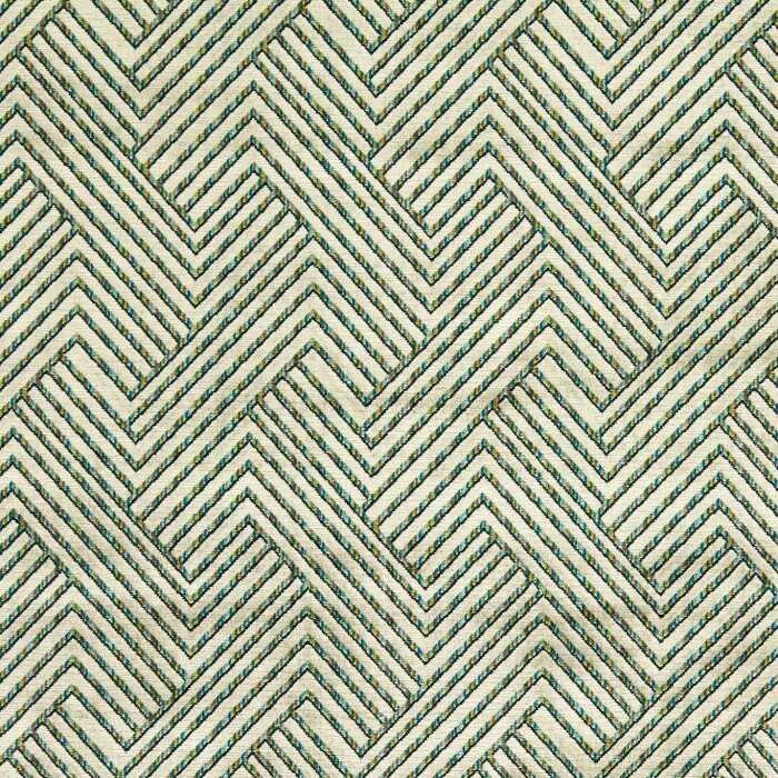 Grassetto Peacock Fabric by Clarke And Clarke