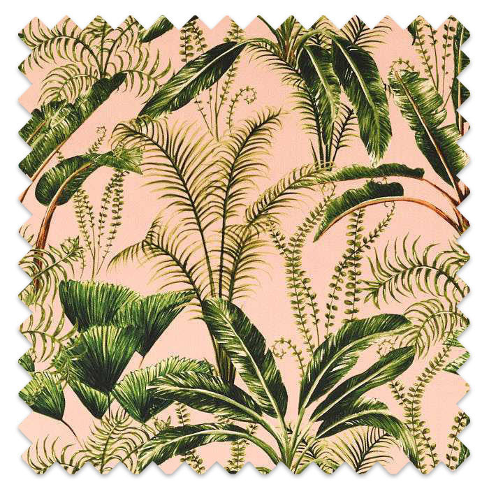 Swatch of Majorelle Outdoor Blush by Clarke And Clarke