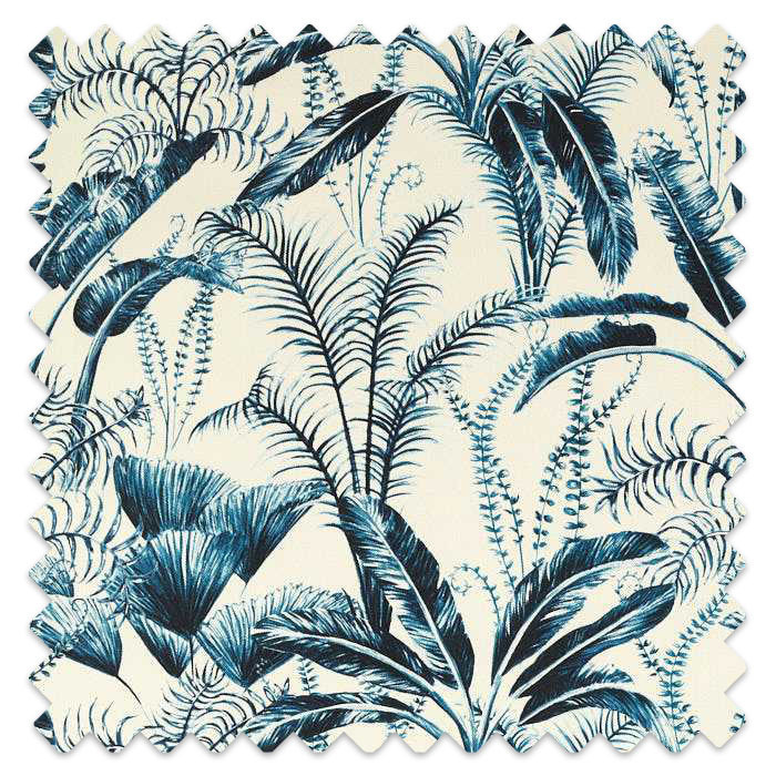 Swatch of Majorelle Outdoor Denim by Clarke And Clarke