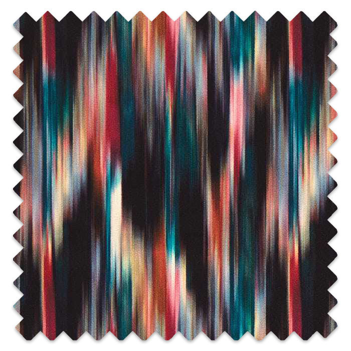 Swatch of Melange Magenta Peacock by Clarke And Clarke