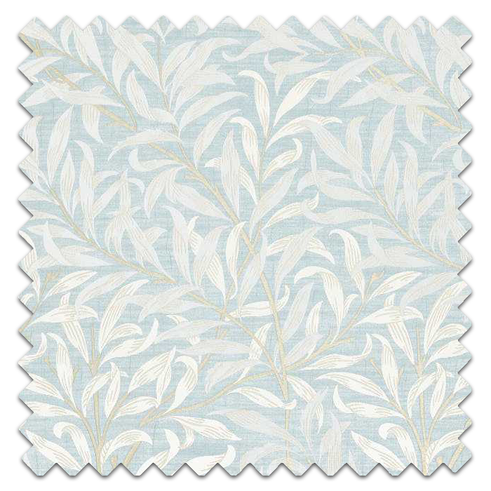 Swatch of Willow Boughs Jacquard Denim