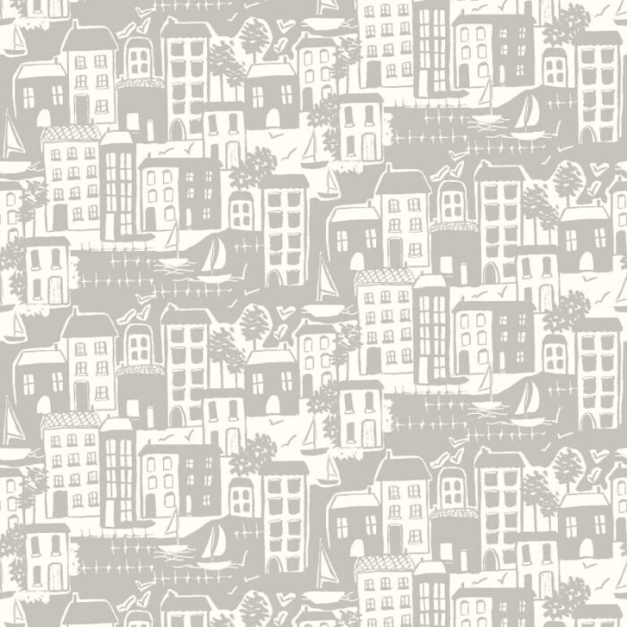 Waterside Grey Roller Blind