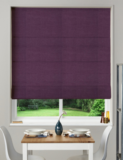 Made To Measure Roman Blind Nantucket Violet