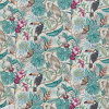 Rainforest Cassis Fabric Flat Image