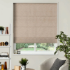 Electric Roman Blind in Summit Shell