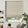 Electric Roman Blind in Summit Tan