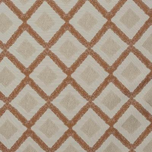 Vivaldi Burnt Orange Fabric Flat Image