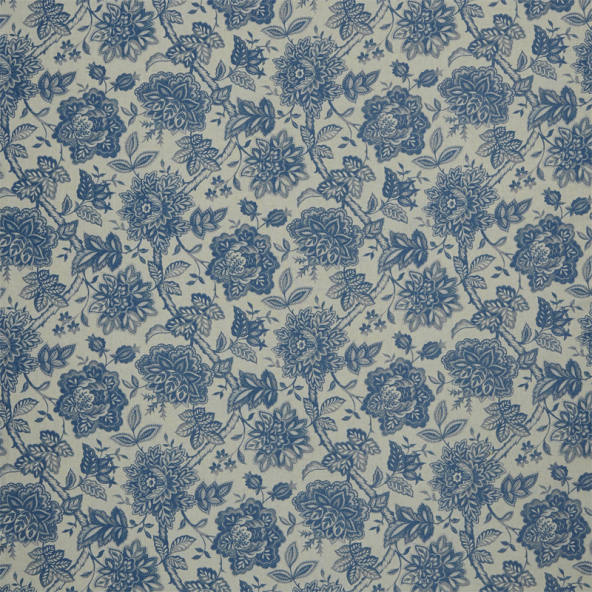 Samira Indigo Fabric Flat Image