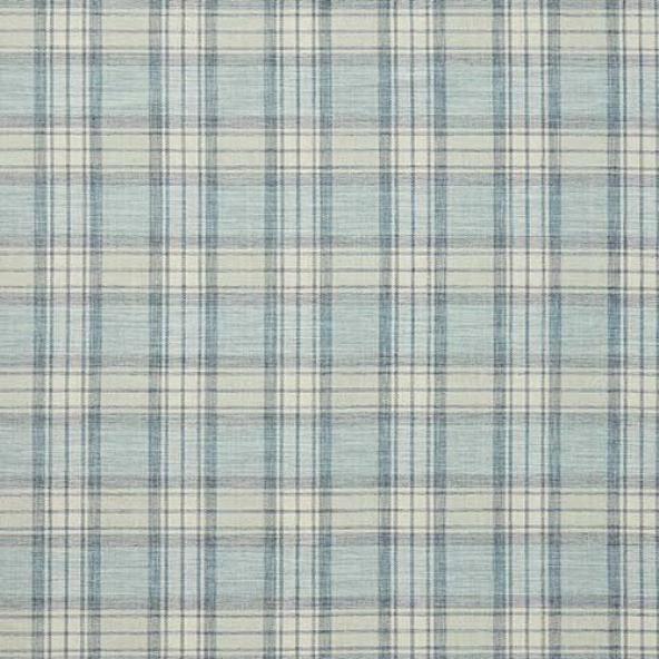 Shaker Check Wedgewood Fabric Flat Image