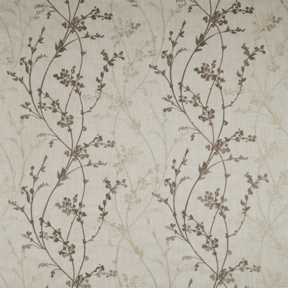 Whisp Embroidery Linen Fabric Flat Image