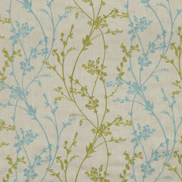 Whisp Embroidery Pistachio Fabric Flat Image
