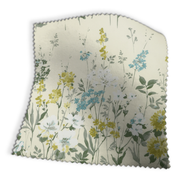 Wild Meadow Pistachio Fabric Swatch