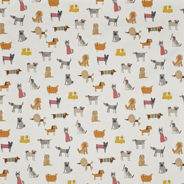 Woof Butterscotch Fabric