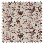 Swatch of Clarence Peony by Prestigious Textiles Swatch of Clarence Peony by Prestigious Textiles