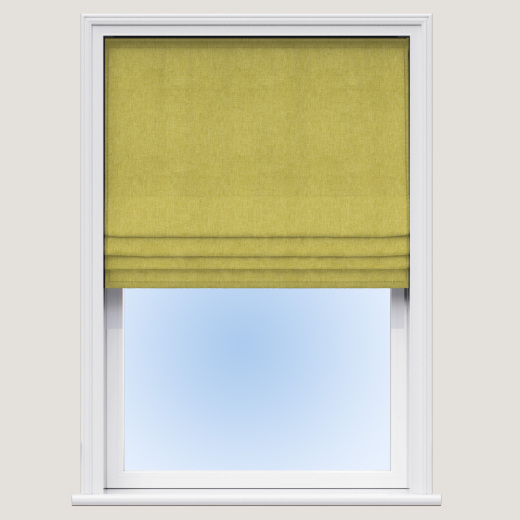 Made To Measure Roman Blind Oslo Citron