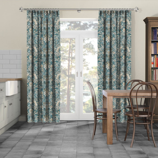 Pavilion Velvet Adriatic Curtains Pavilion Velvet Adriatic Curtains