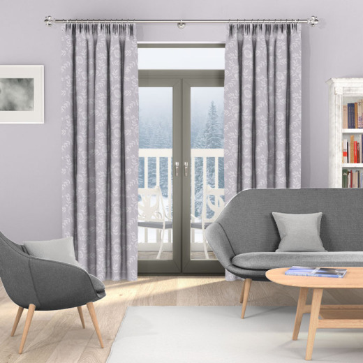 Vinery Chrome Curtains Vinery Chrome Curtains