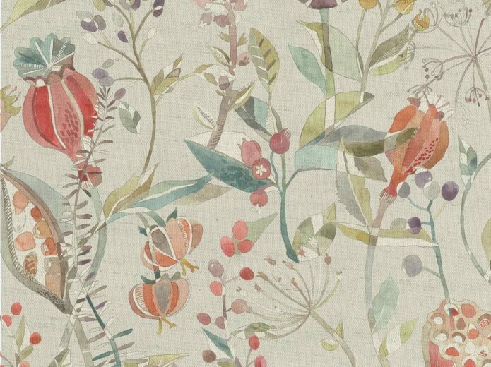 Kelston Cinnamon Linen Fabric