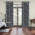 Curtains in Cantaloupe Navy