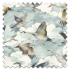 Flyway Sky Roman Blind Fabric Sample