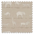 Swatch of Prairie Animals Linen