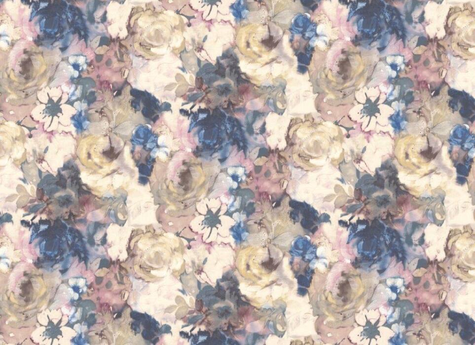 Cecilia Indigo Roman Blind