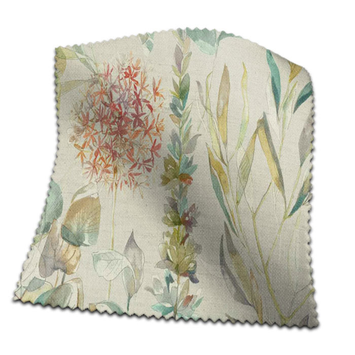 Swatch of Carneum Cinnamon Linen by Voyage