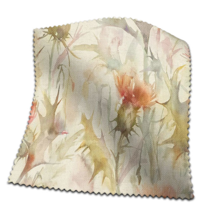 Swatch of Cirsiun Russet Linen by Voyage