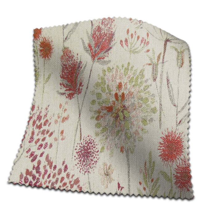 Swatch of Flora Linen Russet by Voyage