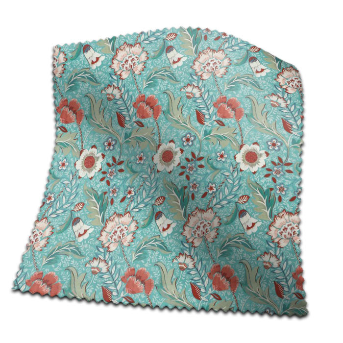 Swatch of Folklore Peppermint by Prestigious Textiles