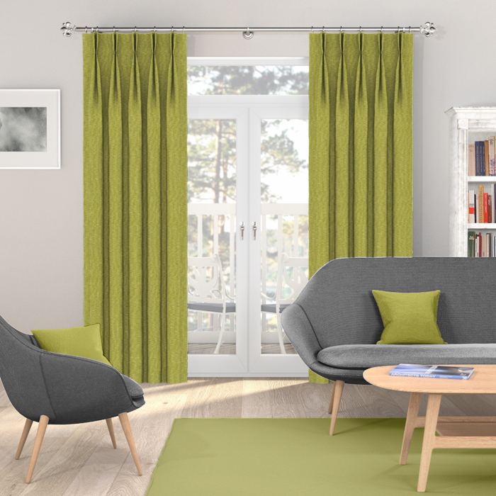  Made To Measure Curtains Lisburn Linen Pistachio