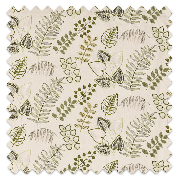 Swatch of Marcella Palm by Prestigious Textiles