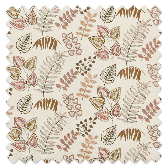 Swatch of Marcella Terracotta by Prestigious Textiles