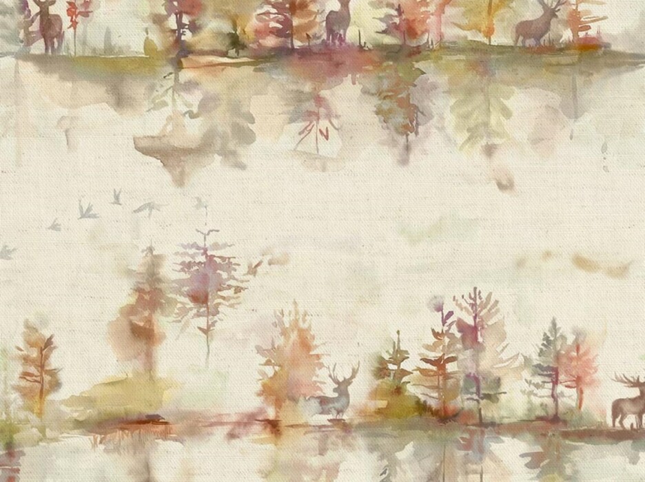Image of wilderness plum linen by Voyage
