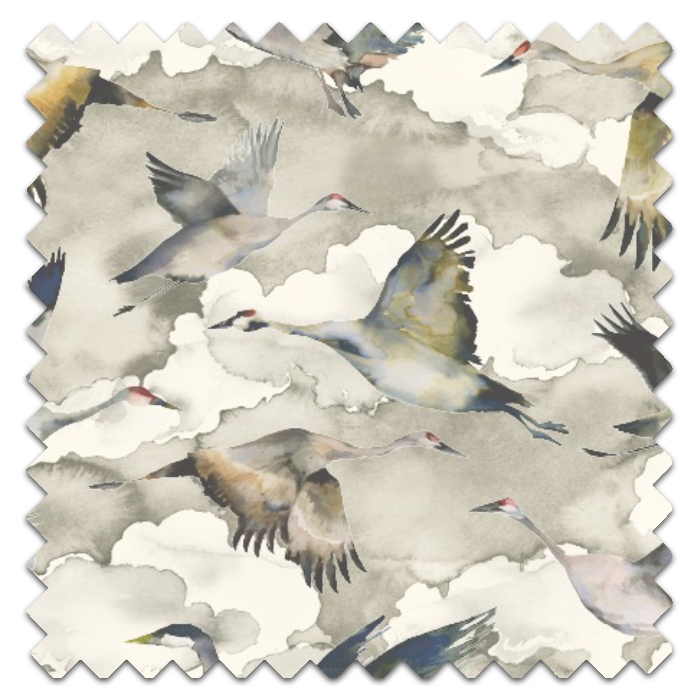 Flyway Natural Roman Blind Fabric Sample