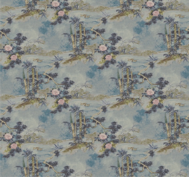 Fuji Ink Roman Blind