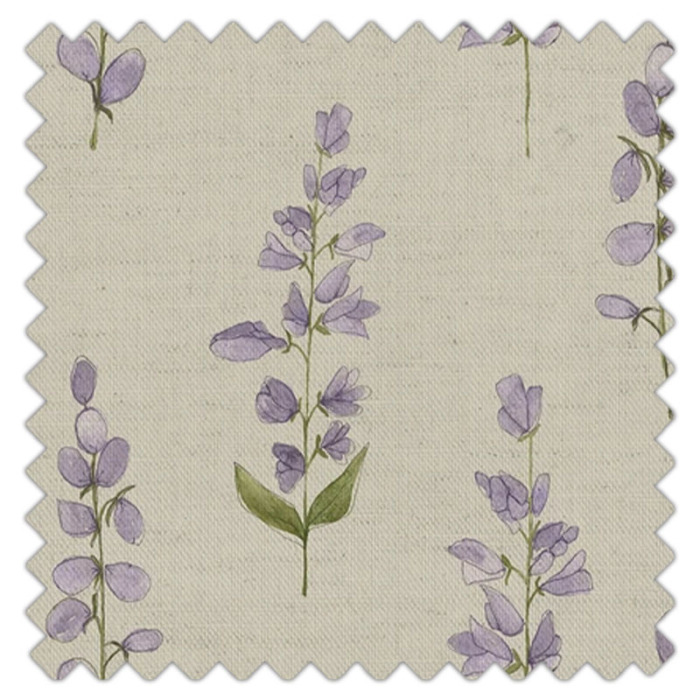 Swatch of Helaine Lilac Linen