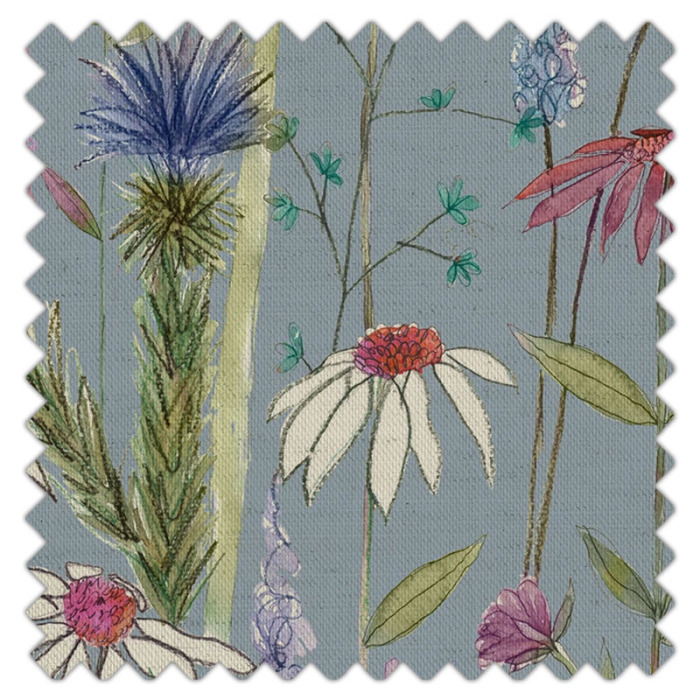 Swatch of Hermione Bluebell