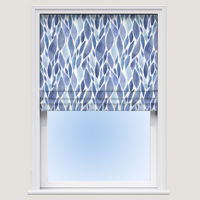 Made To Measure Koyo Cobalt Roman Blind