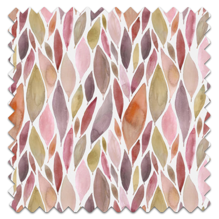 Koyo Mulberry Roman Blind Fabric Sample