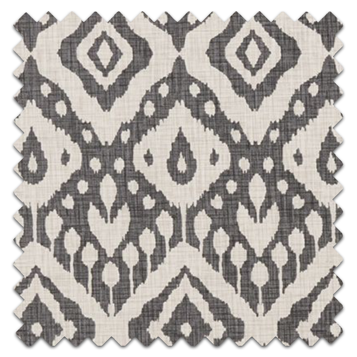 Marrakech Anthracite Roman Blind Fabric Sample