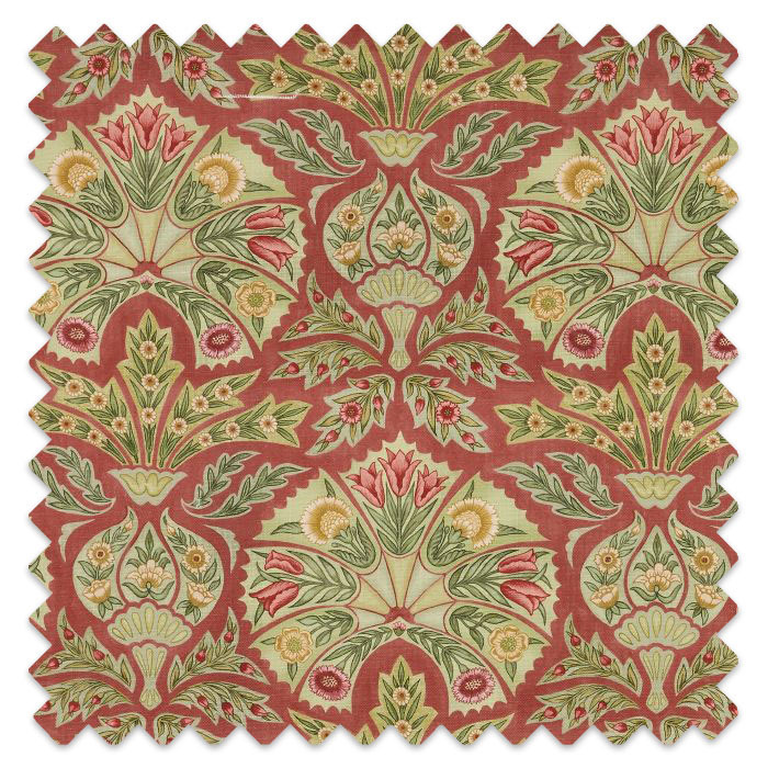 Swatch of Murano Dark Coral